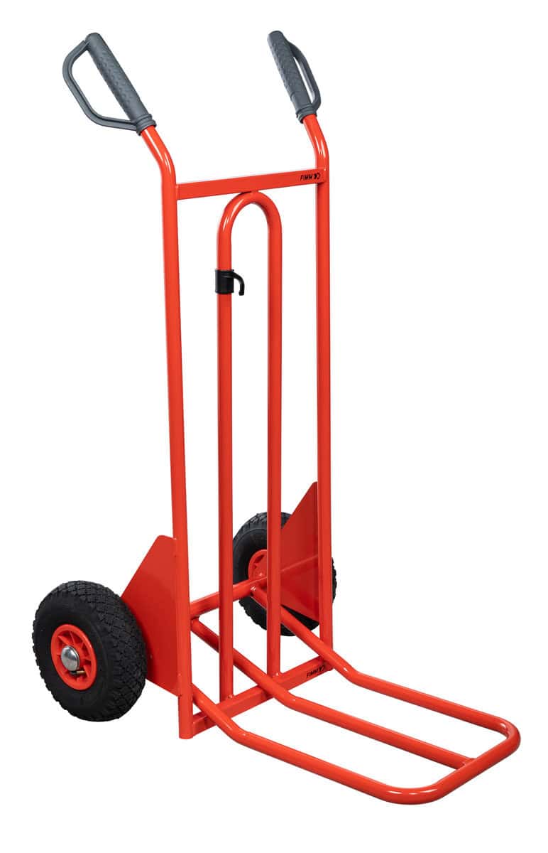 Diable poignées à garde bavette repliable roues PN 250 kg