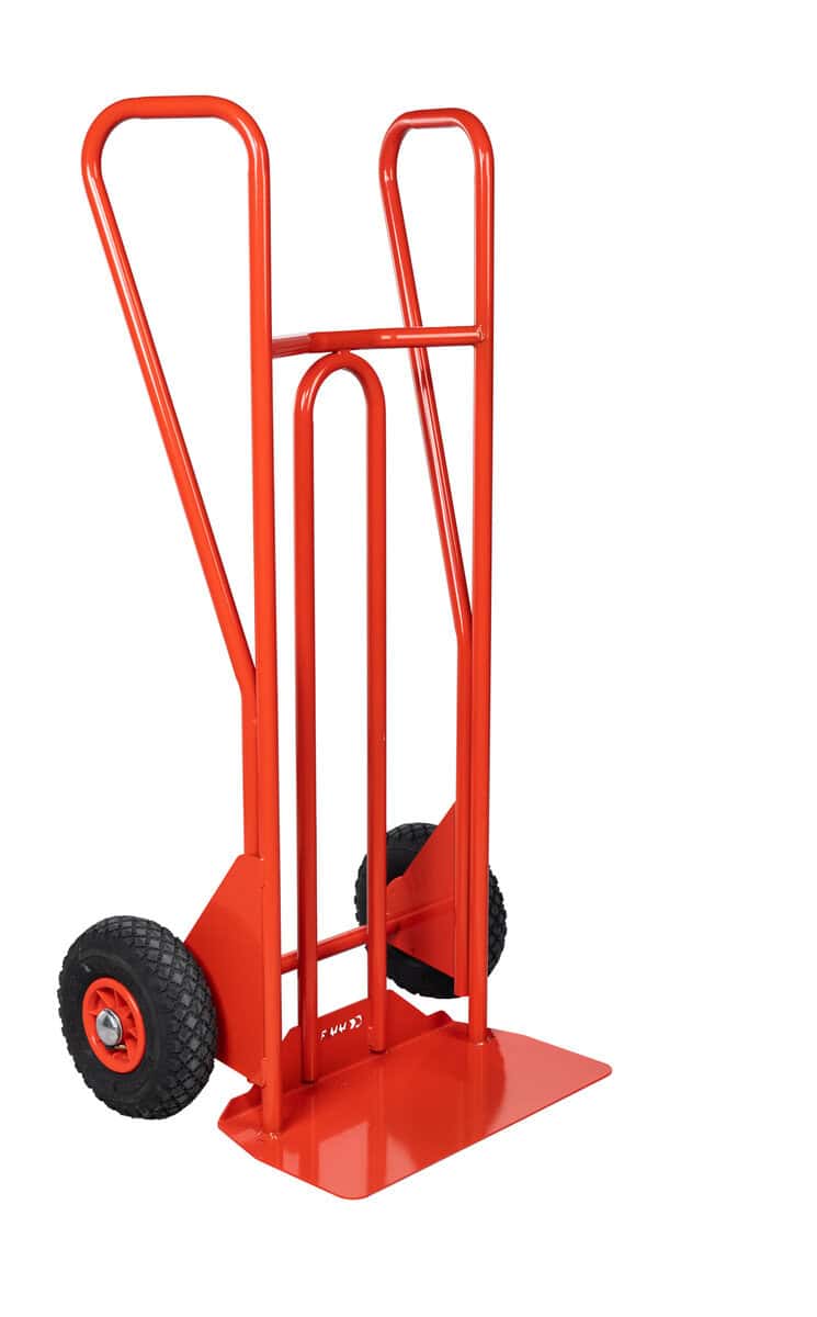 Diable poignées fermées bavette fixe roues PN 250 kg