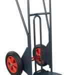 Diable DBA tout terrain bavette fixe roues CC 350 kg