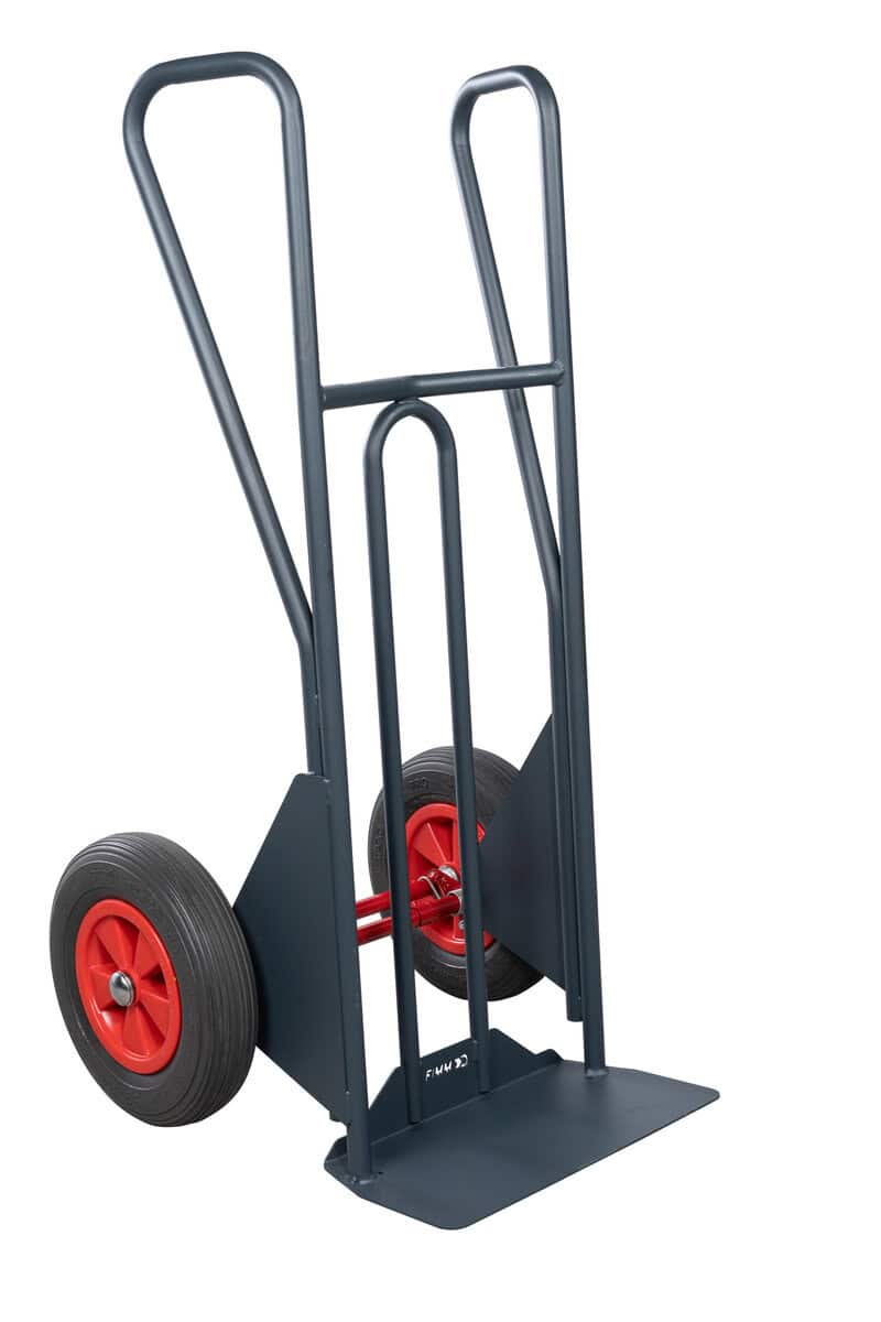 Diable DBA tout terrain bavette fixe roues IN 350 kg