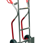 Diable aluminium avec patins bavette fixe 200 kg