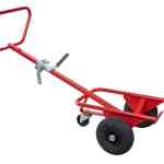 Diable à fût avec béquille roues PN 350 kg