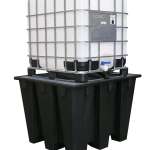 Bac de rétention PEHD recyclé 1 transicuve, 1100 L