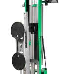 Gerbeur Tiller® avec accessoire ventouses, levée électrique, 120 kg