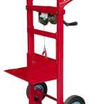 Diable élévateur 150 kg roues Ø 200 mm caoutchouc