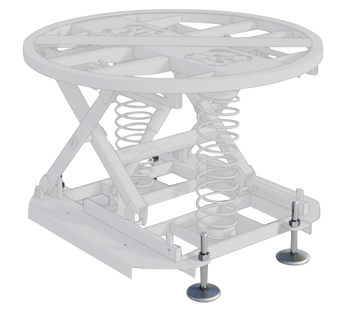 Jeu de 4 pieds ajustables pour table élévatrice 855008035