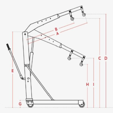 Grue pliable 500 kg – Image 5