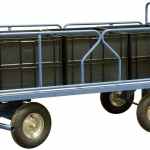 Remorque habillage tube, 2500 x 1200 mm, 1000 kg