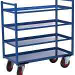 Servante multi-niveaux, 4 plateaux, 400 kg