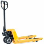 Transpalette charge 2,5 to., roues caoutchouc