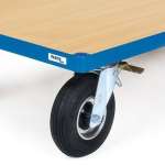Avec roues gonflables 220 x 70 mm - supplément -