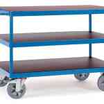 Chariot multifonctions 1.200 kg à 3 plateaux