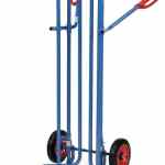 Diable pour pneumatique avec rouleaux de démarrage