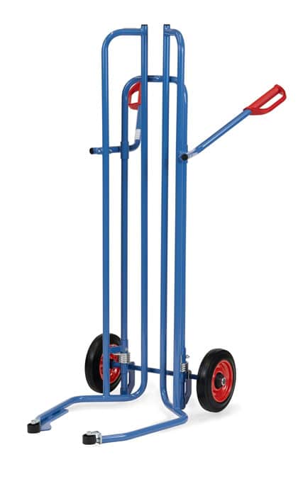 Diable pour pneumatique avec rouleaux de démarrage