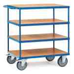 Servante 500 kg, 4 plateaux