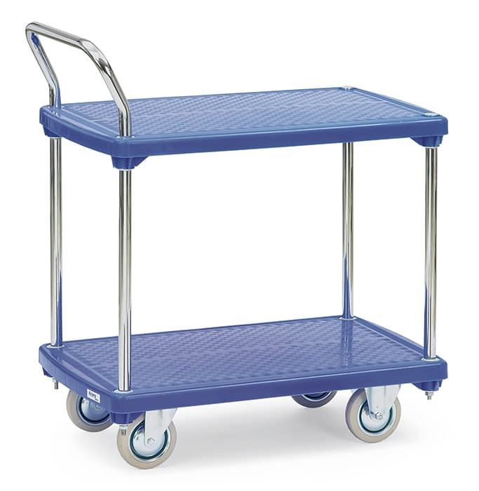 Chariot à plateaux plastique