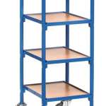 Servante pour bacs avec plateaux