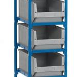 Servante pour bacs 32921 - avec 4 bacs