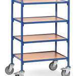Servante pour bacs avec plateaux