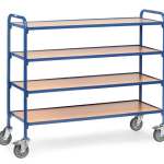 Servante pour bacs avec plateaux
