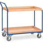 Servante 250 kg, 2 plateaux à rebords