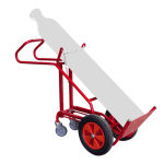 Diable 1 bouteille avec béquille roues PN 250 kg