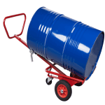 Diable à fût avec béquille roues CC 350 kg