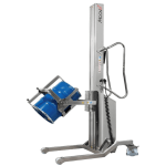 Gerbeur Moovit® inox 304 L, levée électrique, course de levée 1600 mm, 80 kg