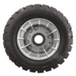 Roues pneumatiques Ø 400 mm pour remorques 2 essieux 5t