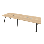TABLE ALTITUDE 25MM (BL / WALNUT AMBRE)