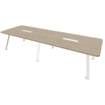 TABLE ALTITUDE 25MM (BL / WALNUT AMBRE)