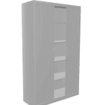 ARMOIRE METAL (GRIS ALU)