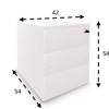 Top Coussin Tissu (OMEGA / MUSCADE) – Image 2