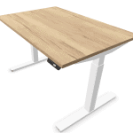BUREAU SIMPLE FLEX'UP (BL/CHENE BRUT)