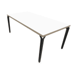 BUREAU DROIT PARIS DIRECTION (AN / BLANC / WALNUT AMBRE)