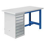 Etabli SI pour Coffre Fixe - Plateau Stratifié STRAT40 l1200 p750 Départ