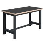 Etabli SI Fixe - Plateau Multiplis caoutchouc CAOUT42 l1200 p750 Départ