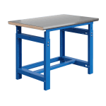 Etabli SI Crémaillère - Plateau Multiplis Inox INOX42 l1000 p1000 Départ
