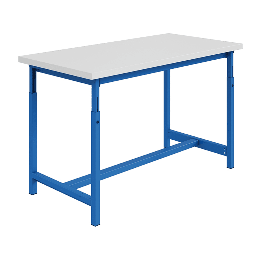 Etabli PTH Crémaillère - Plateau Stratifié STRAT40 l2000 p750 Départ