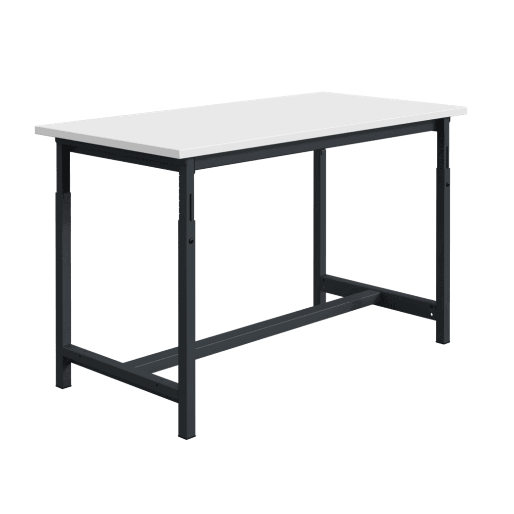 Etabli PTH Crémaillère - Plateau Mélaminé MELA28 l1800 p1000