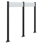 JEU 3 Montants SUPERSTRUCT. AVEC TRAVERSE L2X635 H1200