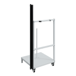 DEROULEUR VERTICAL MOBILE L800 P800 H1490 AV BARRE COUPE