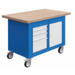 Etabli MOBILE SIT 1 Porte + 1 Coffre vide L1200 P750 H840