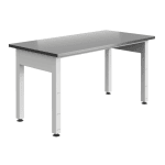 Poste NETLOG Fixe - Plateau Multiplis Inox INOX42 l1800 p750