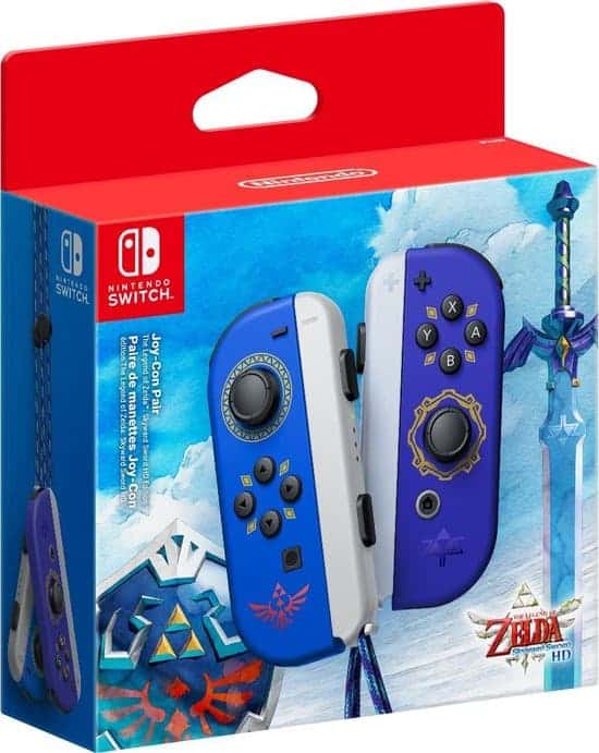 Joy-Con Controller Pair - Legend of Zelda: Skyward Sword HD Edition