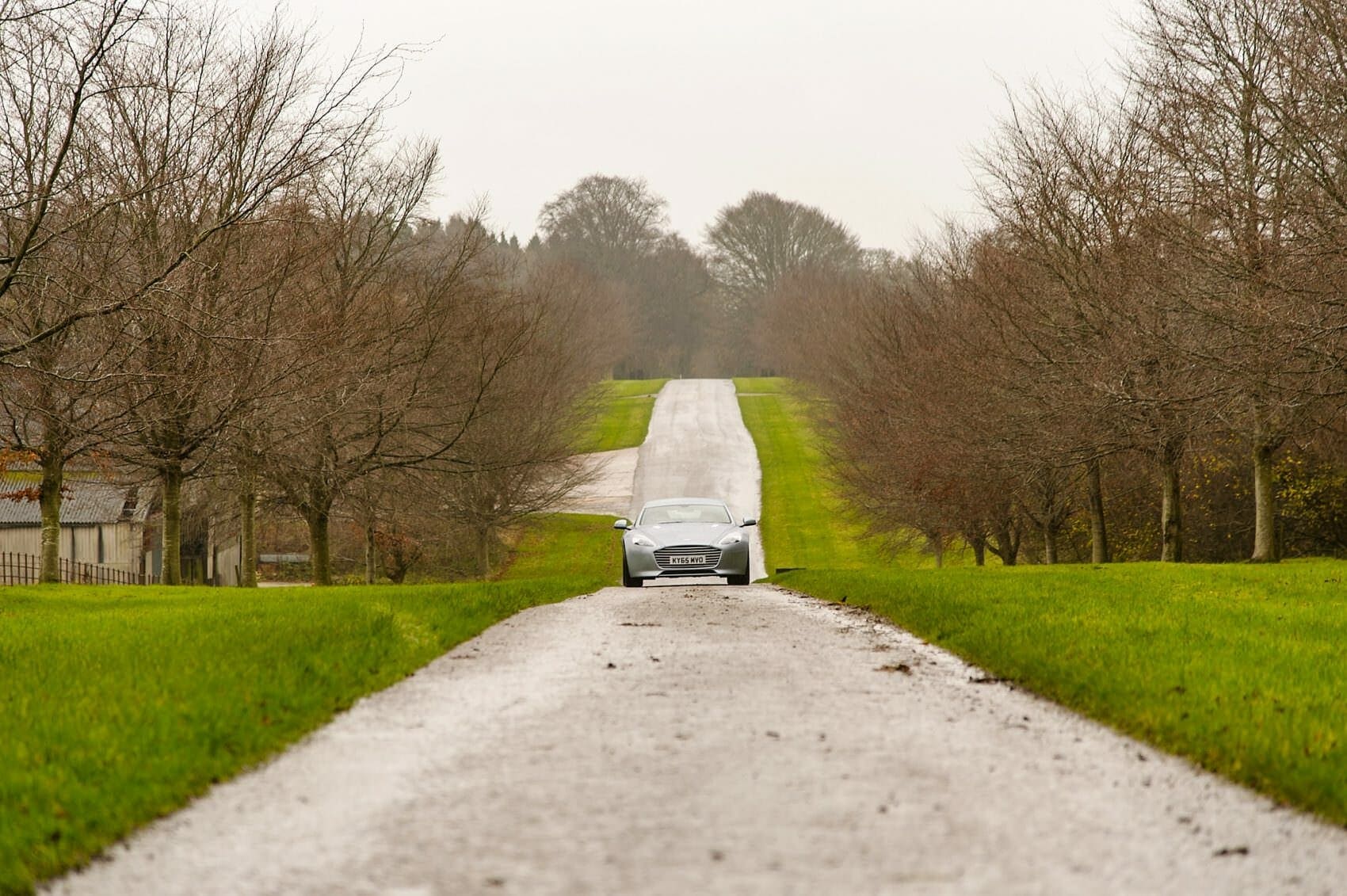 Larmer Tree driveway