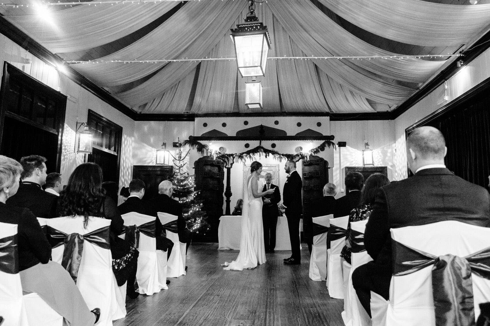 ceremony Larmer Tree wedding photography