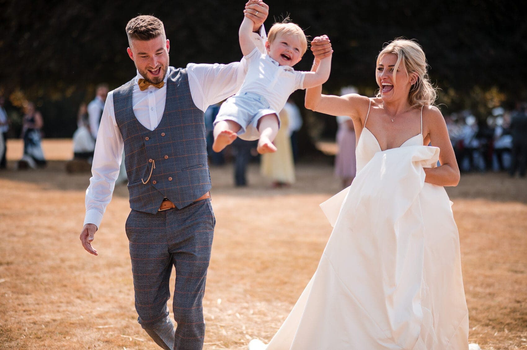 Bride and Groom at Hale Park House Wedding