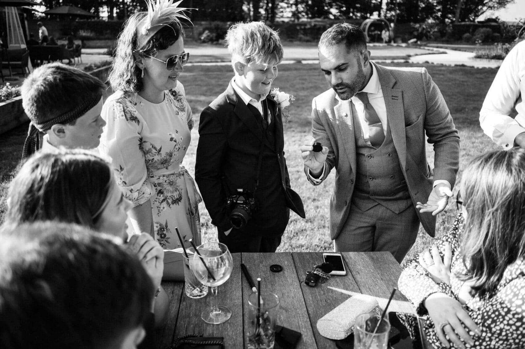 Magic by Alfie at Abbots Court wedding