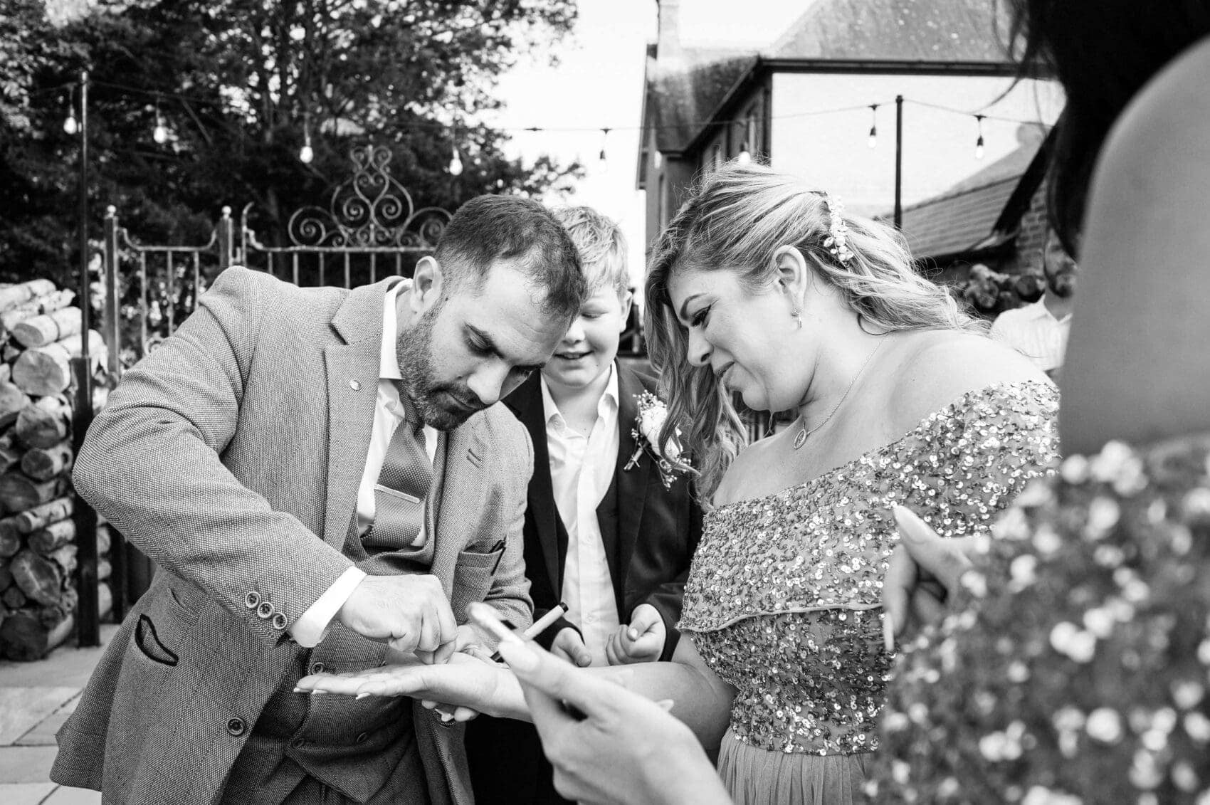 Magic by Alfie at Abbots Court wedding